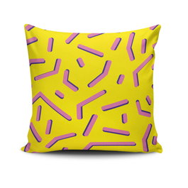 Aberto Design Funda de Cojín NKLF-288 Multicolor 43 x 43 cm